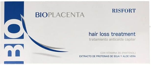 Risfort Bioplacenta Tratamento Queda 12 Uds