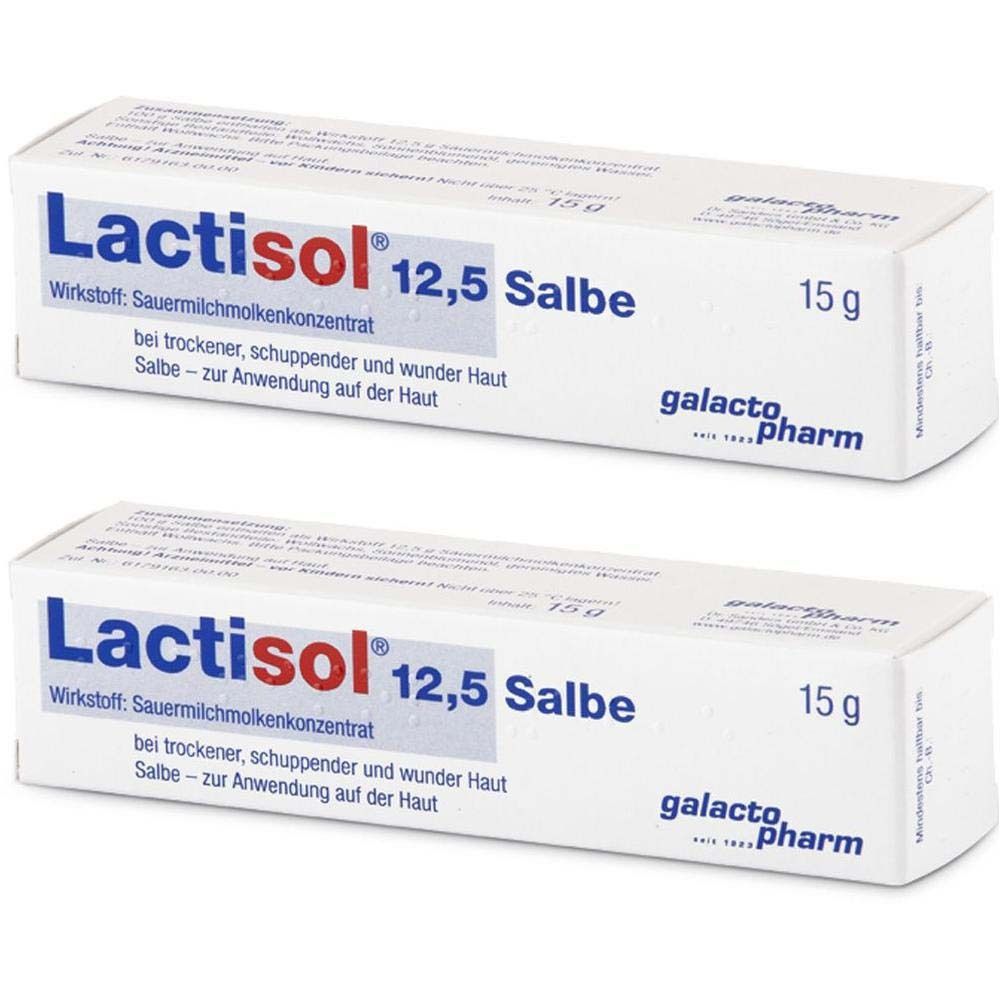 Lactisol 12,5 Salbe 2x 2x15 g