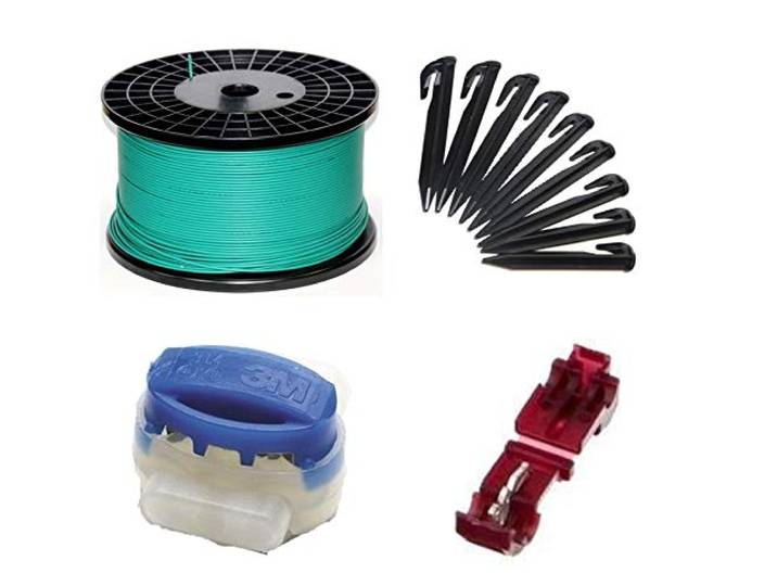 Genisys Installation Set L+ kompatibel mit Ambrogio ® L50 L85 L210 Kabel Haken Verbinder Installation Kit