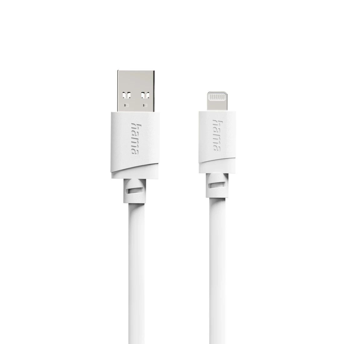 Hama Stecker Lightning auf USB A 1 m 201800 (Weiß) 00201800