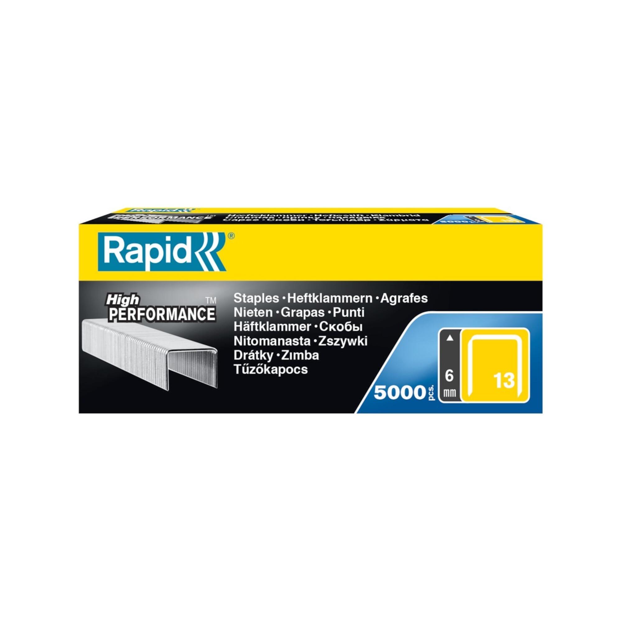 Rapid Heftklammer 13/06mm stahl a 5000 Box Typ 13 (11830700)