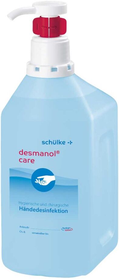 Desmanol care hyclick alkohol.Händedesinfektion