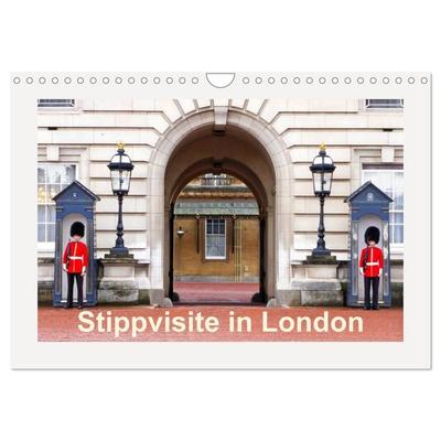 Stippvisite in London (Wandkalender 2027 DIN A4 quer), CALVENDO Monatskalender