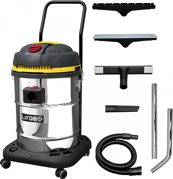 Lavor WD 255 XE - Aspirateur eau et poussière - aspirateur avec bidon 55 L - Puissance maximale 2800 W