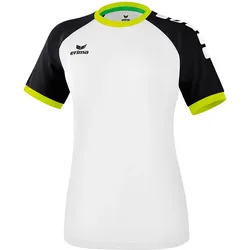 Erima, Damen, Sportshirt, Zenari 3.0 Trikot (34), Weiss, Schwarz, 34