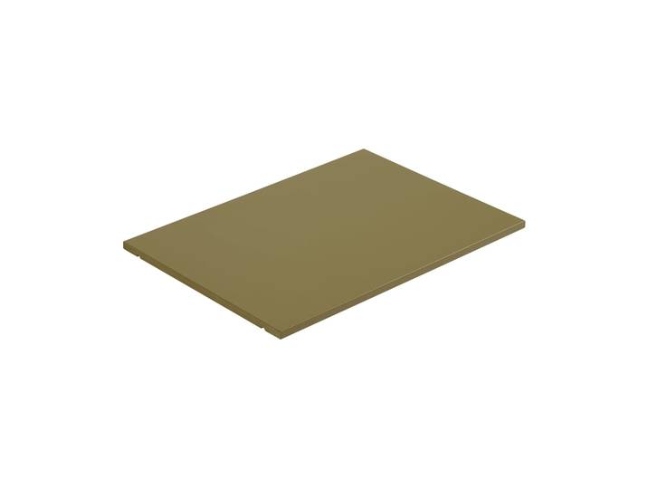 Muuto Étagère système de rangement Stacked 39,7x28,7 cm Brown green