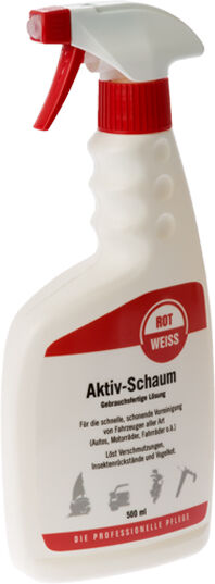 Rotweiss Autoshampoo Aktiv-Schaum Gebrauchsfertig [500 Ml] 9115 0.5l