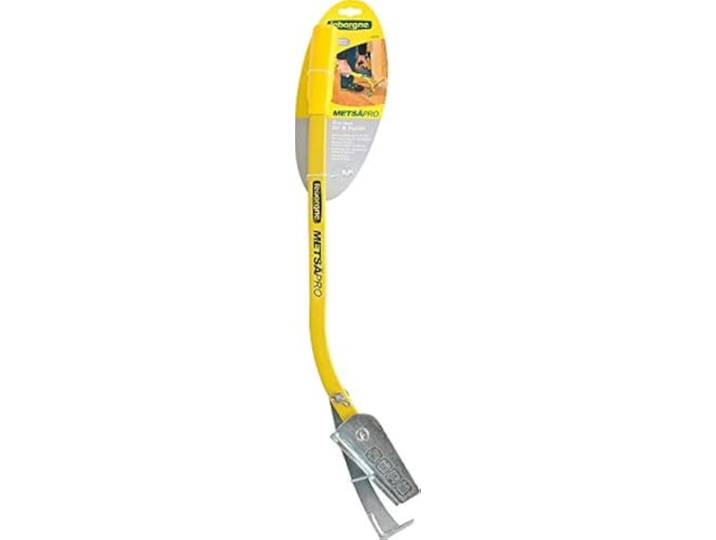 Leborgne\, Tire-mur à crochet Metsäpro\, 1\,8 kg\, Dimensions 60 x 8 cm\, Acier robuste pour murs en bois\, Idéal pour fixation sécurisée et durable\, Outil essentiel pour bricoleurs et professionnels