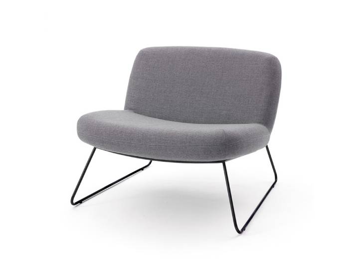 Softline Sessel Java grau, Designer busk+hertzog, 80x67x78 cm