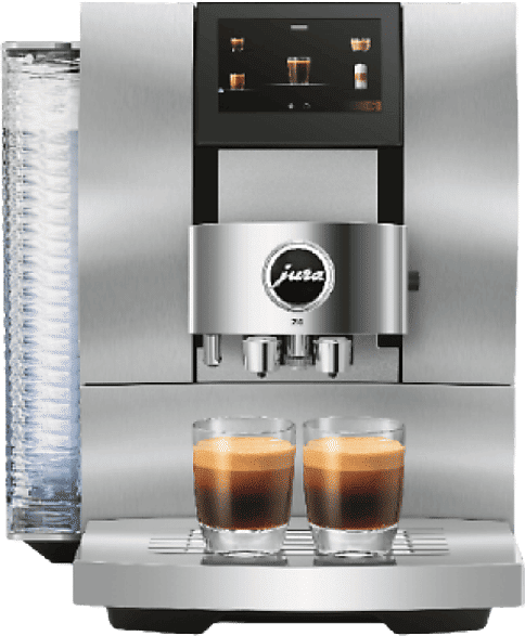 Cafetera superautomática - Jura Z 10 Aluminium White (EA), 1450 W, 2.4 l, 280 g, Función 2 tazas, Plata