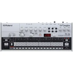 Roland TR-06 Drumatix, Synthesizer, Schwarz, Silber