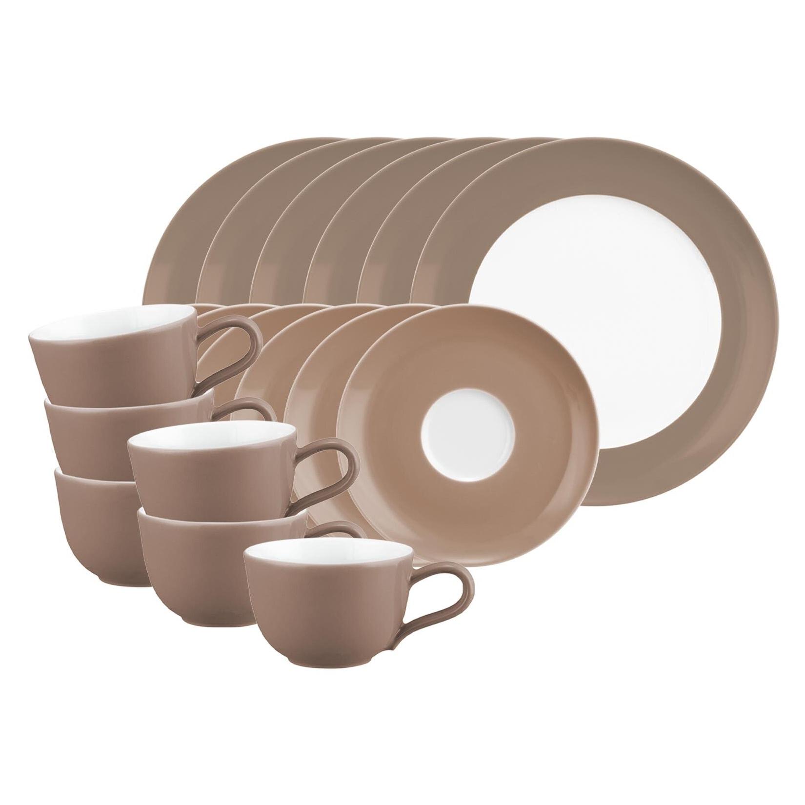 Seltmann Weiden Kaffeeservice Liberty Pure Colors 18-tlg.
