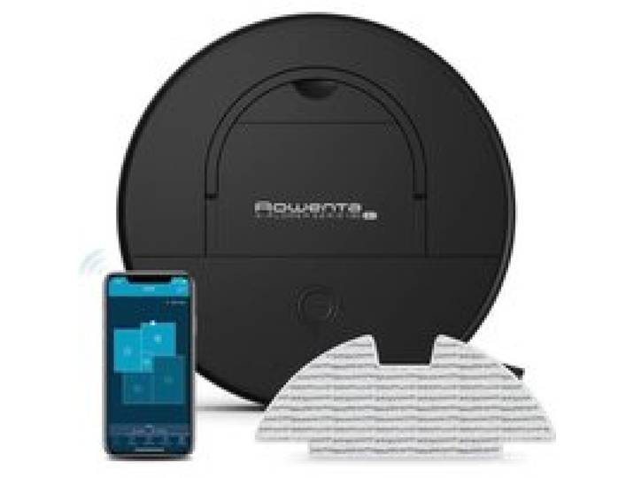 Aspirateur Robot - ROWENTA - X-PLORER Serie 130 AI - Noir - Navigation Laser - Autonomie 120 min