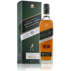 Johnnie Walker Green Label 15 Years Whisky 43% Vol. 0,7l in Geschenkbox