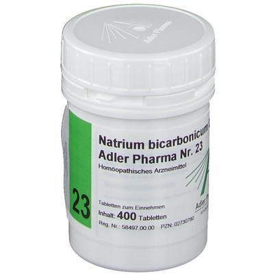 Biochemie Adler 23 Natrium bicarbonicum D 12 Tabl. 400 St Tabletten