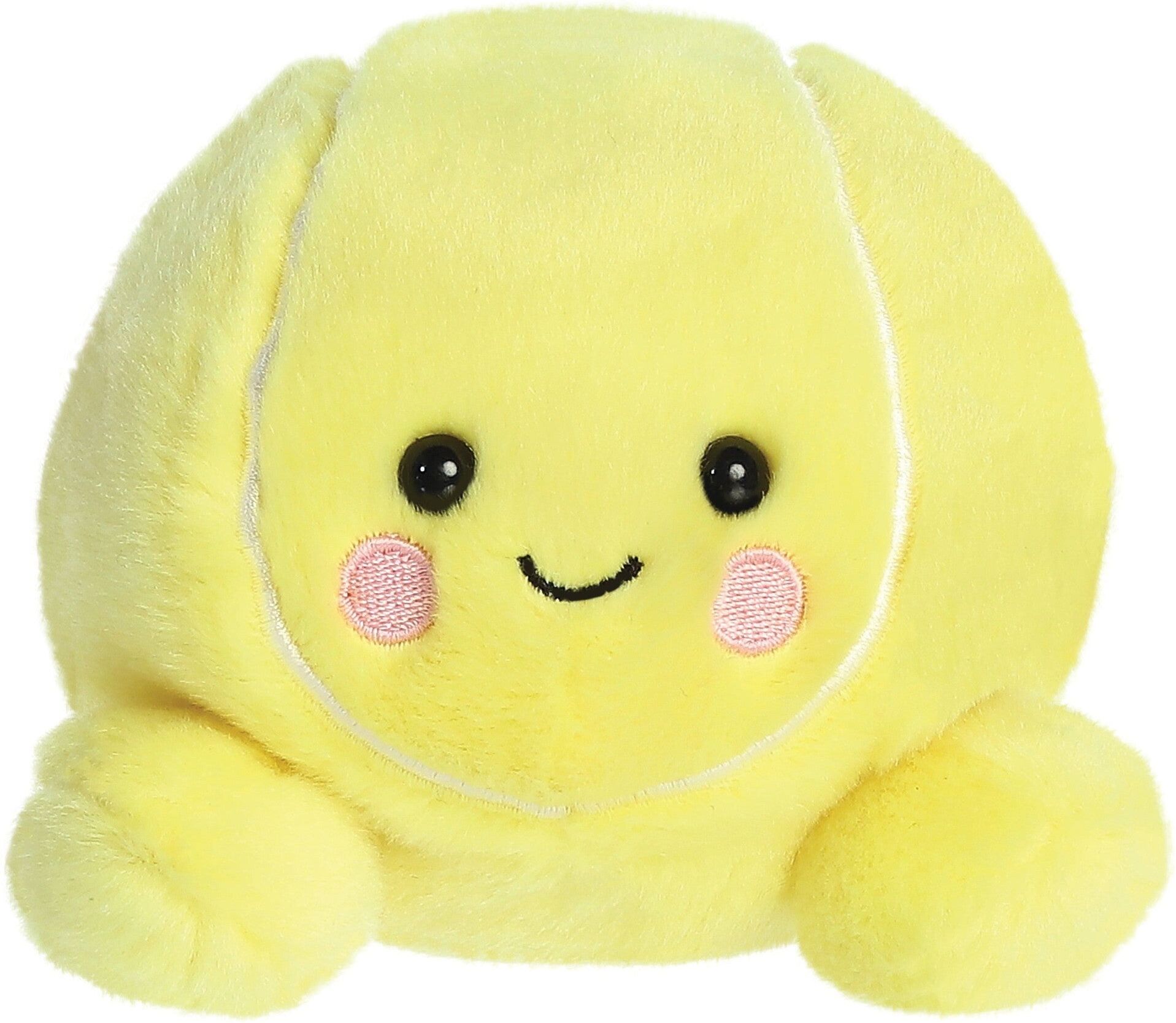 Aurora Palm Pals 5" Plush - Ace Tennis Ball for Kids - Eco-Friendly Stuffed Animal