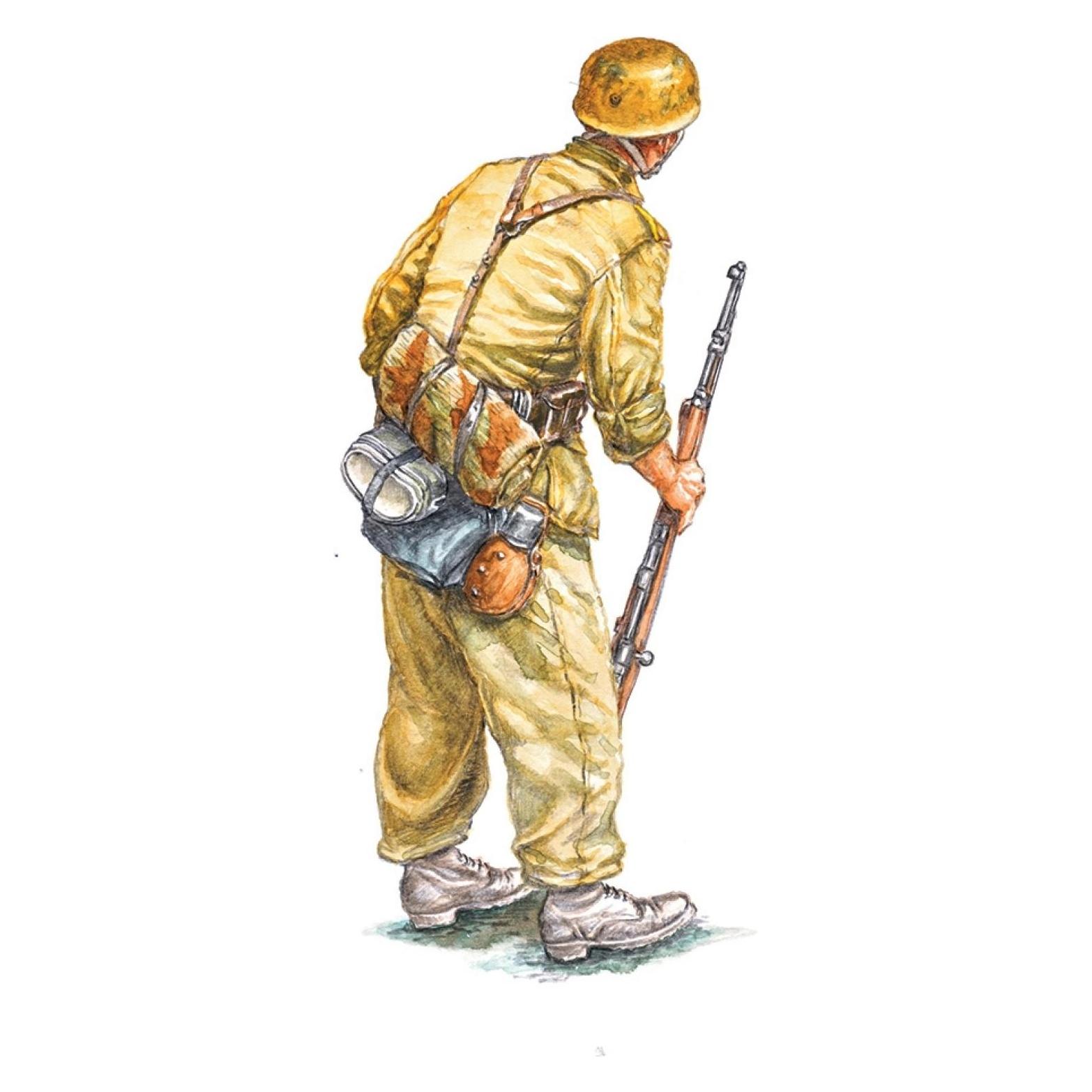 Italeri German Paratroopers WWII (Tropical Uniform) (ITA 6134S)
