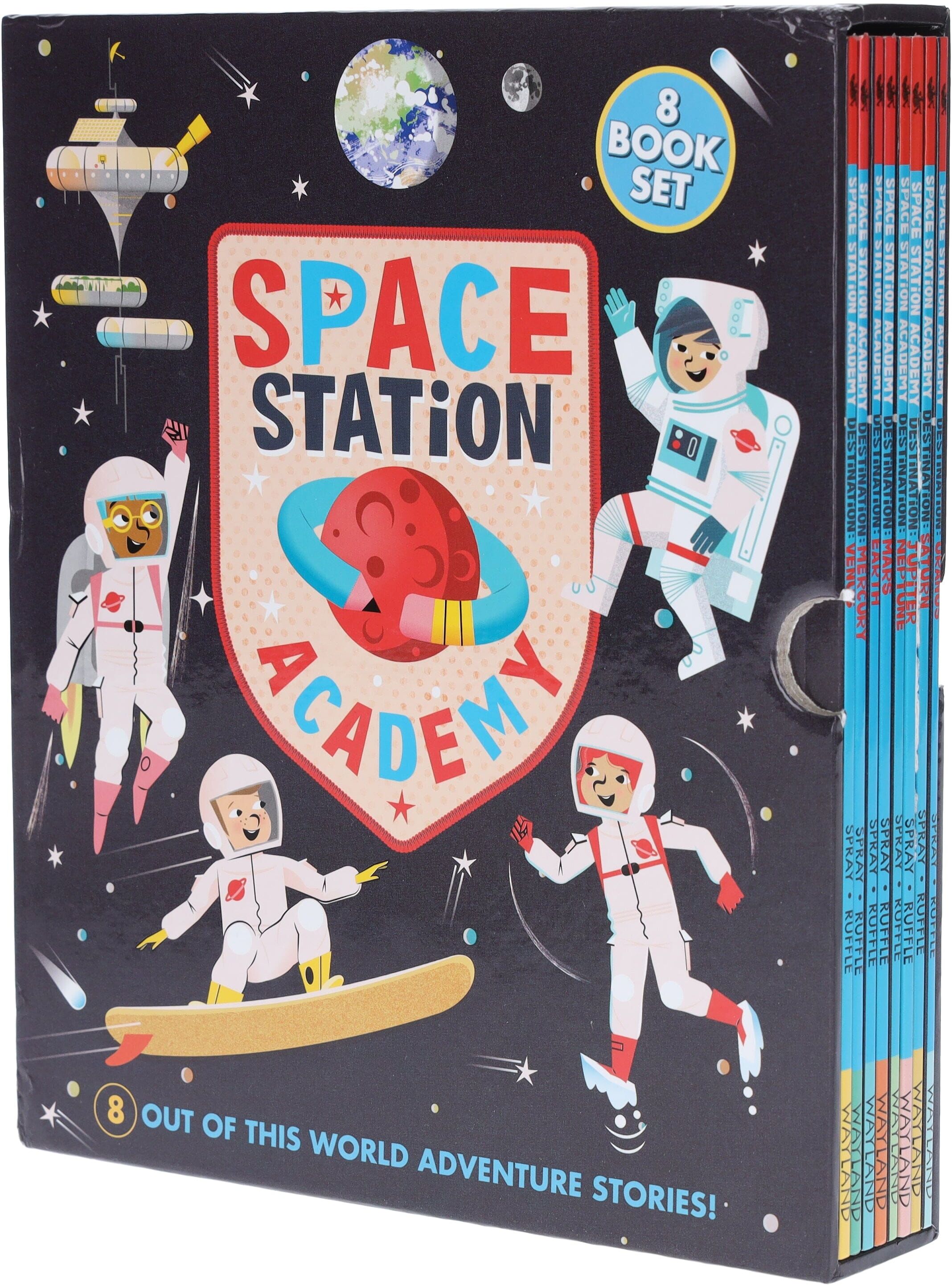 Space Station Academy Series Graphic Novels By Sally Spray 8 Books Collection Box Set - Ages 7-9 - Paperback Hachette
