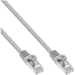 70er B-Pack INLINE Patchkabel, SF/UTP, Cat,5e, grau, 1m