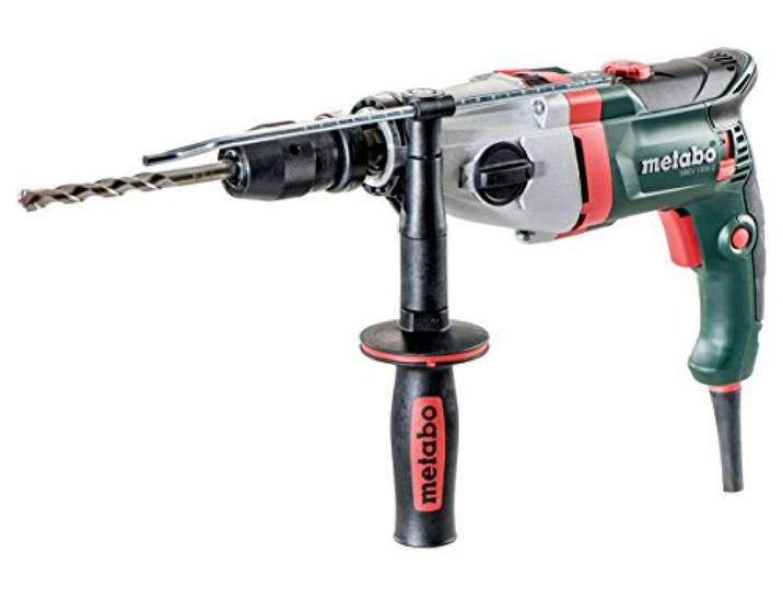 METABO 600785500 SBEV 1300-2 Perceuse à percussion avec mandrin à serrage rapide Futuro Top 1300W + coffret Metabox