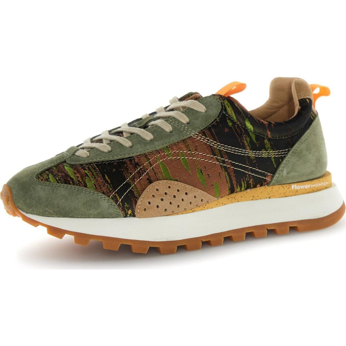 Flower Mountain New Asuka UNI mud-cognac-multi (46-4D58) 39 2018325-46-4D58-39