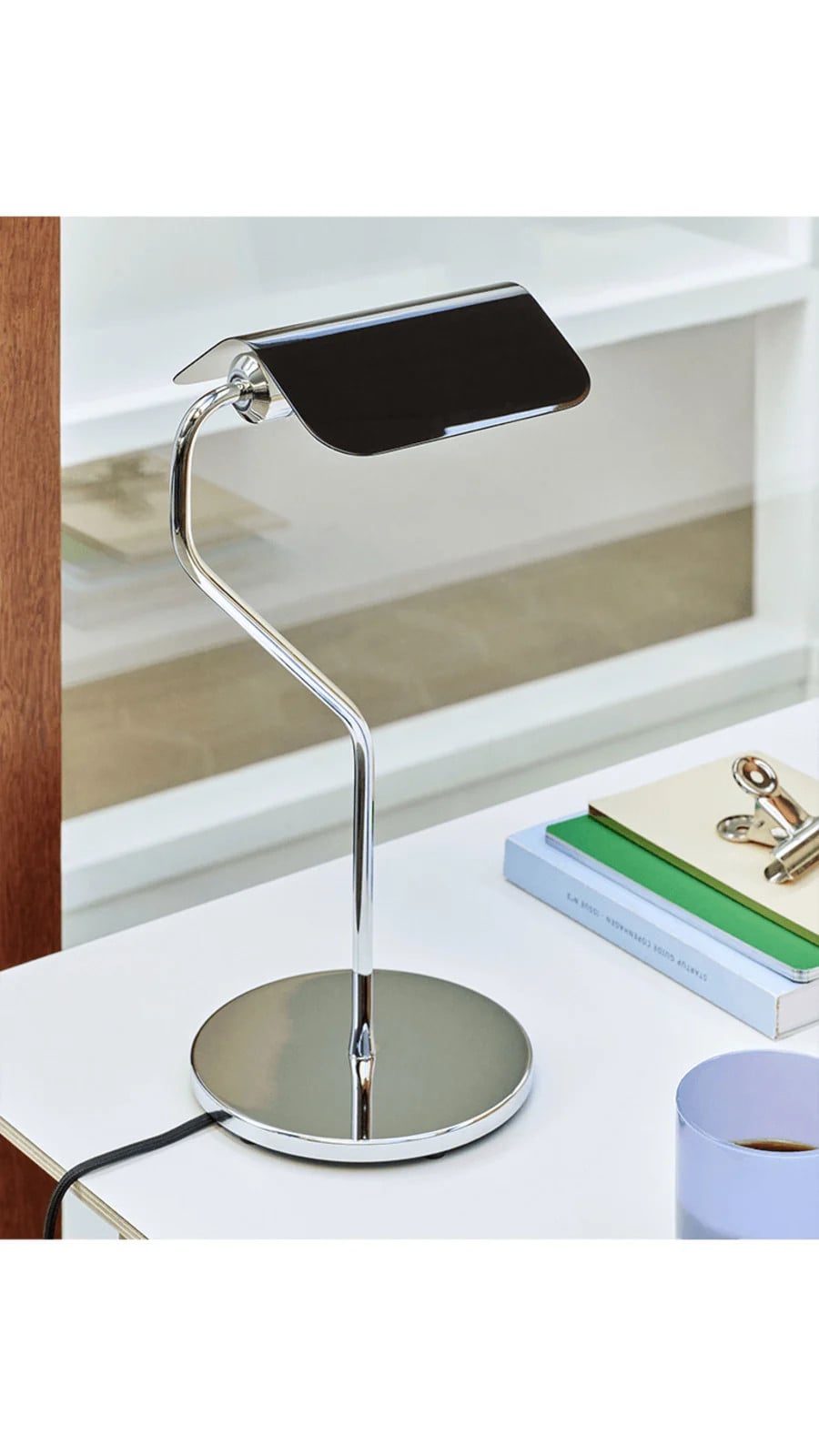 HAY Apex Tafellamp Black - Verstelbare Aluminium Designlamp voor Woonkamer en Home Office