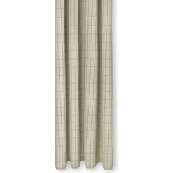 Chambray Duschvorhang mit Karo-Muster