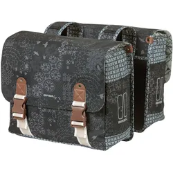 Doppelpacktasche Basil Boheme charcoal, 37x15x37cm, 35ltr