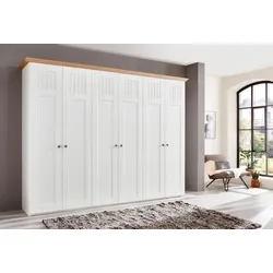 C.DISSELKAMP Kleiderschrank Castellino 300 x 230 cm Lack Weiß