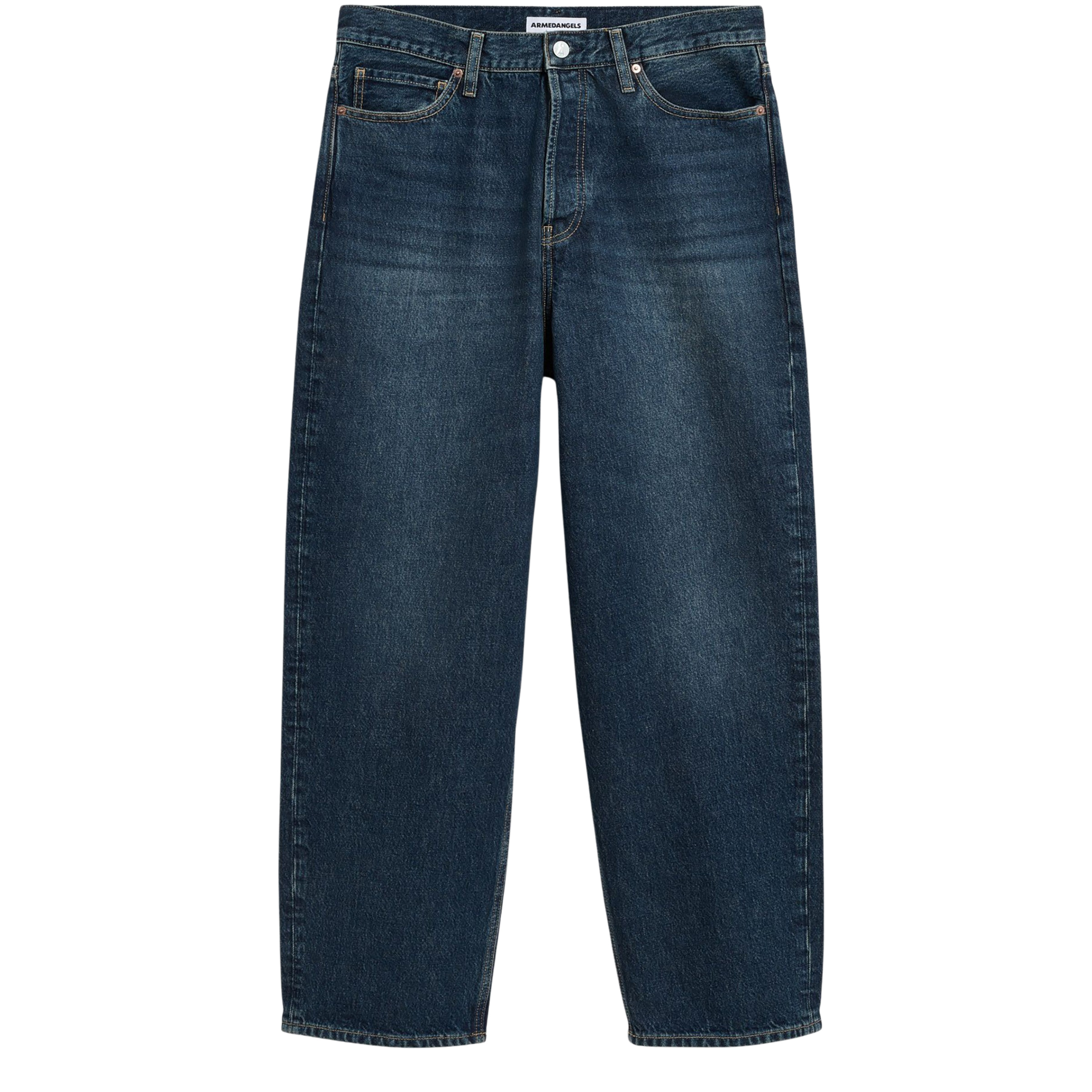 Armedangels Jaameo Baggy Herren Jeans & Freizeithose schwarz Größe M Lifestyle Atmungsaktiv