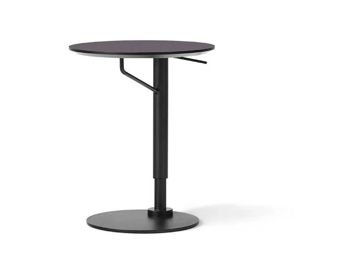 Audo Copenhagen Branch Beistelltisch Ø45 cm Brushed steel