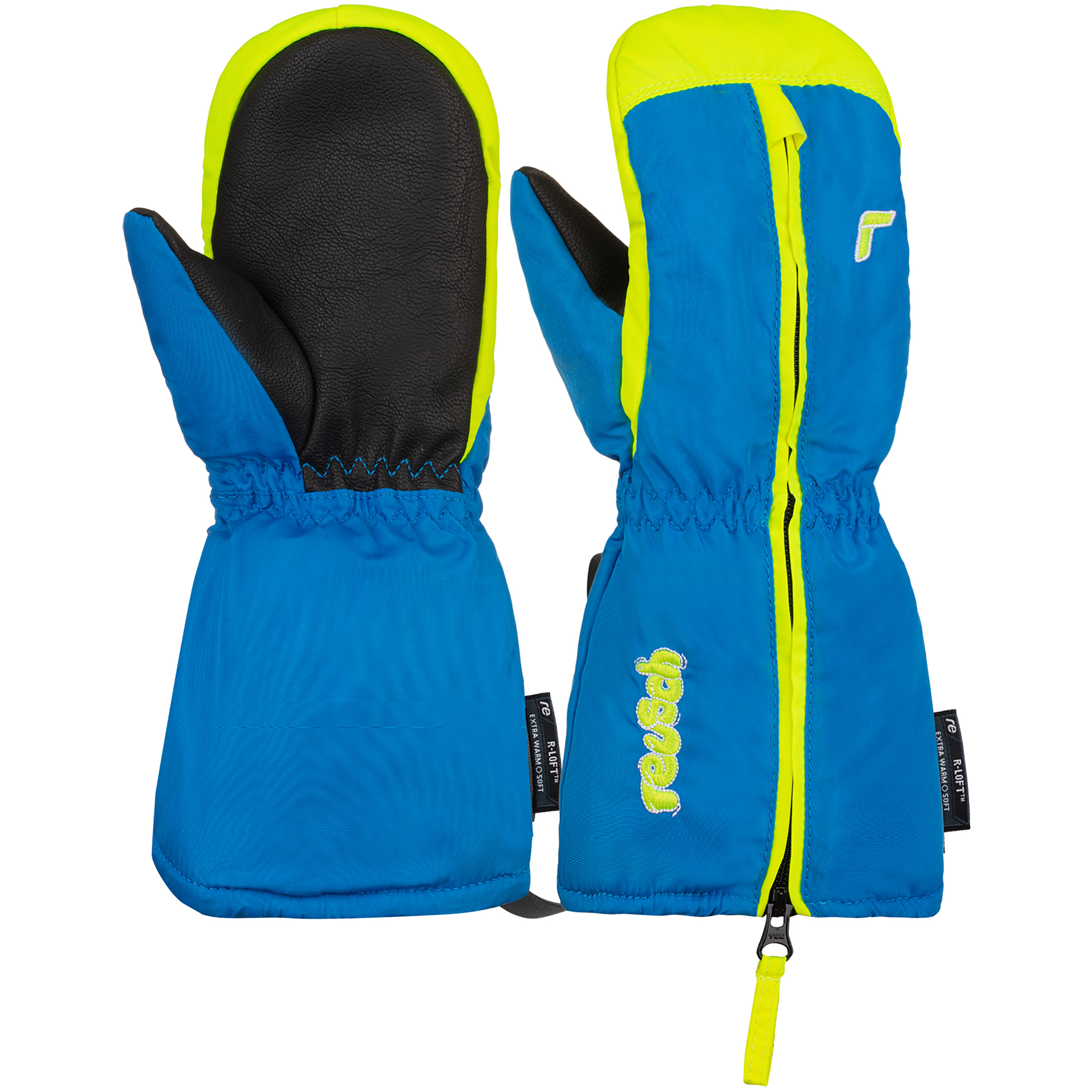 Reusch Tom Kinder Skihandschuhe blau Größe XL Skifahren Wasserabweisend Wasserabweisend