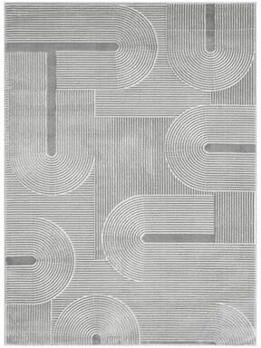 MDA Rugs Nuevo Collection Modern Abstract Geometric Area Rug