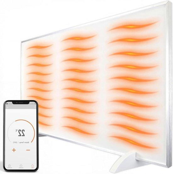 Silvergear Infrarood Verwarming Paneel met Carbon Kristal Technologie - 720W - Wit