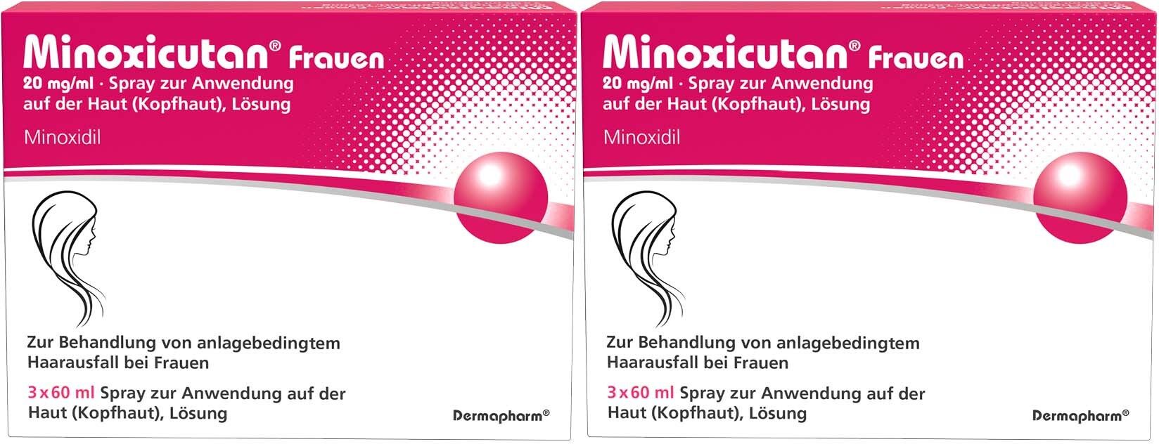 Minoxicutan Frauen 20 mg/ml Spray 2x 2x3x60 ml Lösung