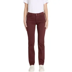 MAC Dream Jeans in Weinrot mit Shaping Effekt-D30 / L34