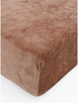MKLuzkoviny.cz Prostěradlo mikroplyš Deluxe 180 x 200 cm - mocha mousse