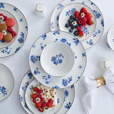 Stone Lain Viola Porcelain Dinnerware Set