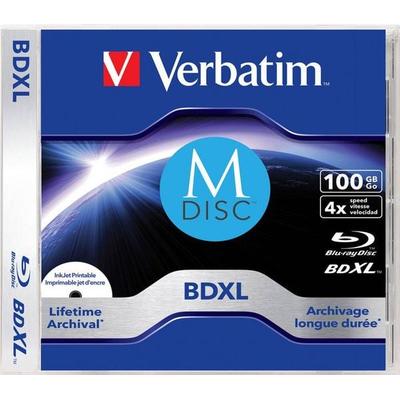 Verbatim 43833 M-DISC Blu-ray Rohling 100GB 1 St. Slimcase Bedruckbar