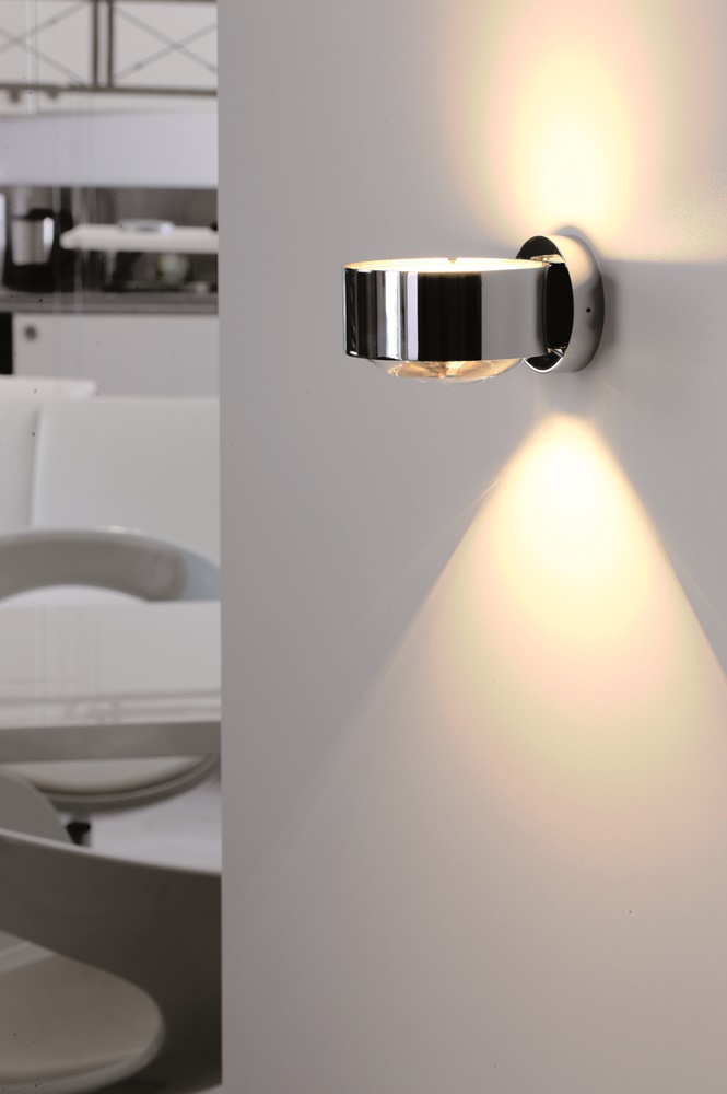 Top Light LED-Wandleuchte PUK MAXX WALL chrom glänzend 2-30812 4251349310886