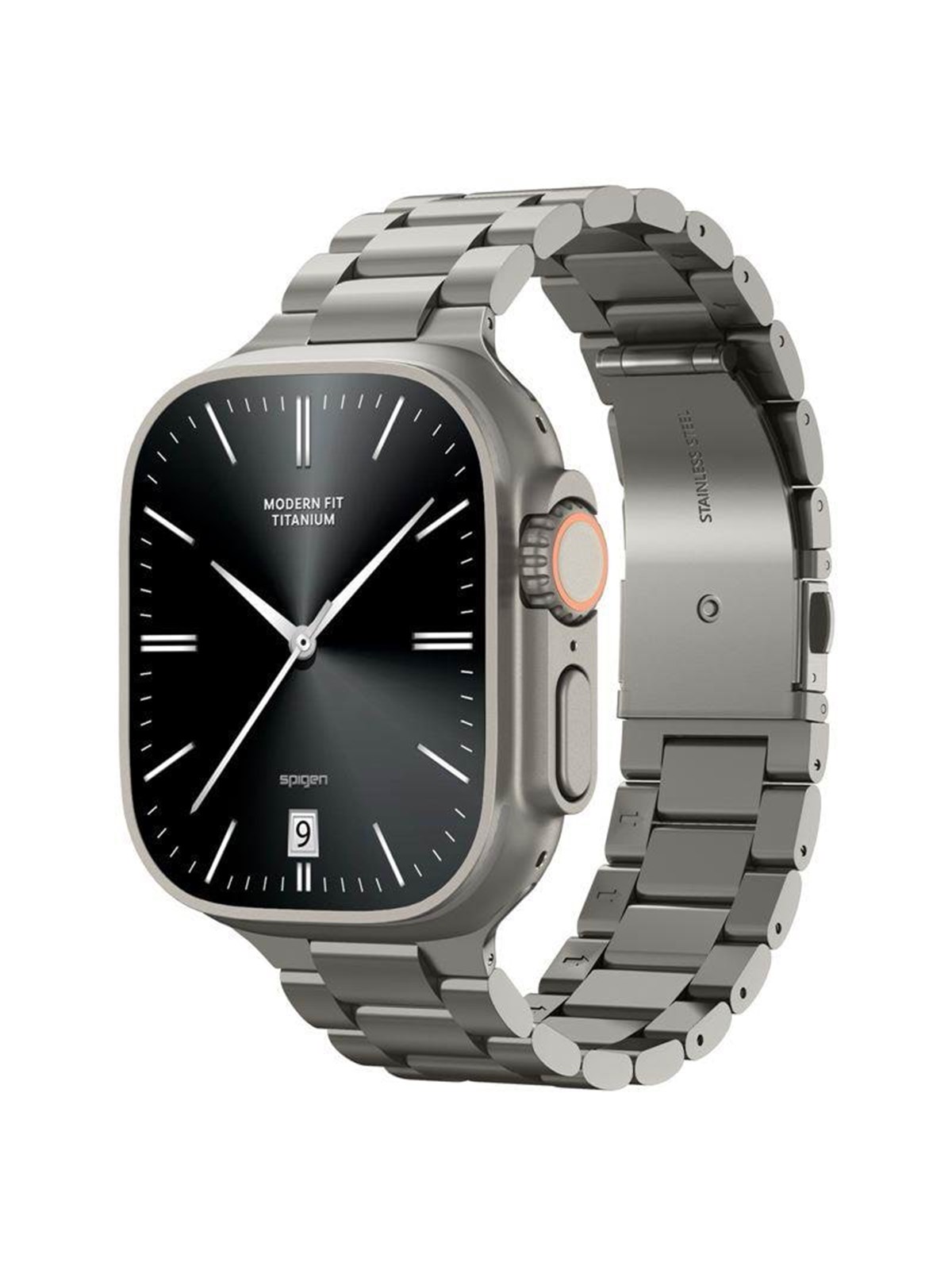 Spigen Modern Fit Titanium - natural titanium - Apple Watch 49mm/46mm/45mm/44mm