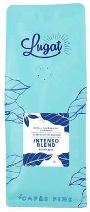 Cafés Lugat - Intenso Blend - Kaffeebohnen 1 Kg - MaxiCoffee