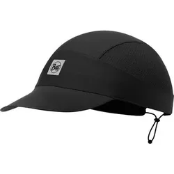 BUFF Laufsport Schirmkappe "R-Solid", Größe ONE SIZE in Schwarz Schwarz