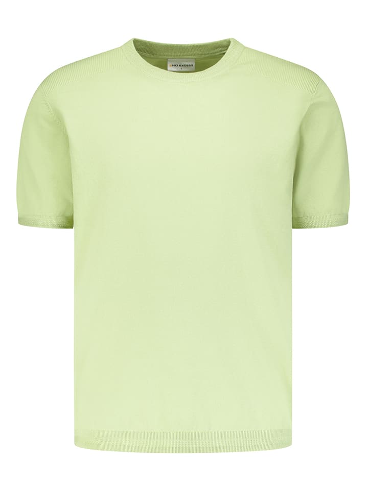 No Excess Strickshirt in Grün - L