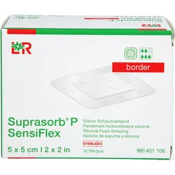 Suprasorb P Sensiflex Border 5x5 10 ST