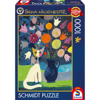 Rosina Wachtmeister: Weiße Katze, Puzzle 1000 Teile