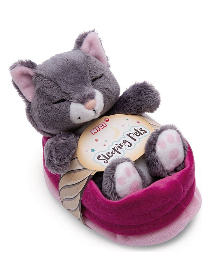 NICI Kuscheltier "Katze im Korb" - ab Geburt - onesize