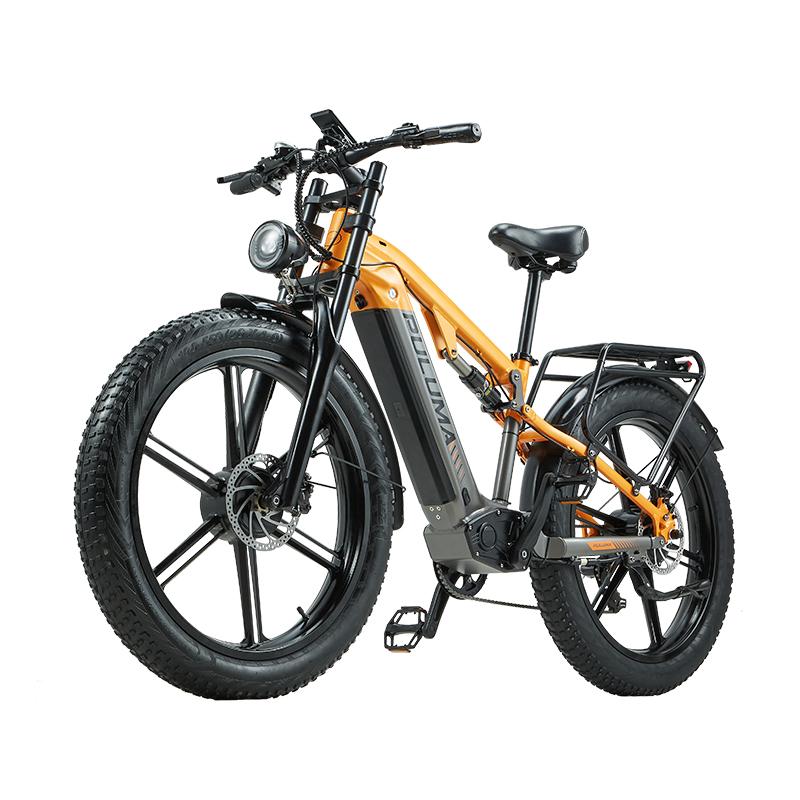 26 Zoll Fat-E-Bike PH003 mit 250W Antrieb, 20Ah Akku, Shimano Technik für lange Reichweite