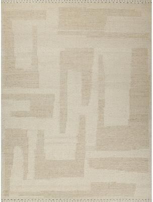 Exquisite Rugs Sunstone flatweave Wool Ivory/Cream Area Rug
