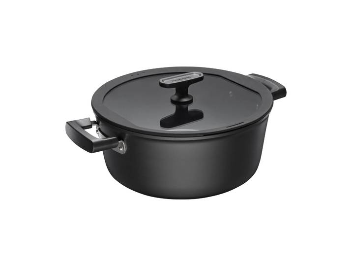 Fiskars Casserole avec couvercle Hard Face Ceratec Superior 5 L